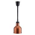 Lampada riscaldante a infrarossi rame 250 W luce rossa basic
