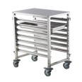Carrello per 7 teglie GN 1/1