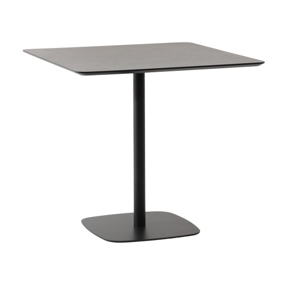 Kit da 8 Tavoli colore nero 80x80x74h cm