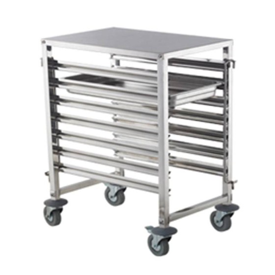 Carrello per 7 teglie GN 1/1