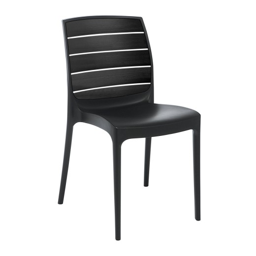 Sedia carmen Antracite