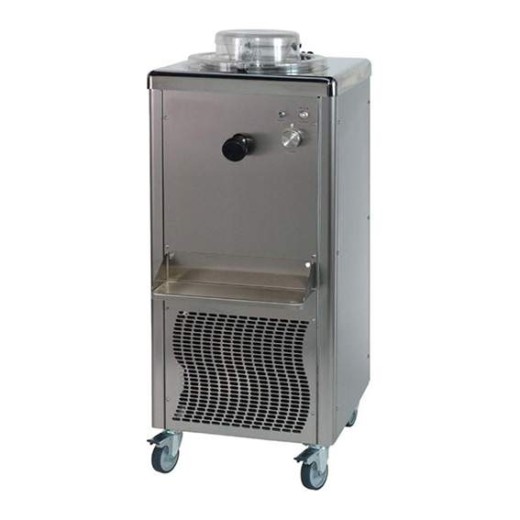 Mantecatore per Gelato con estrazione manuale condensazione ad aria capacità 2 lt con ruote