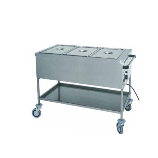 Carrello termico a secco 560x650x850h mm 1 gn 1/1 x 200h