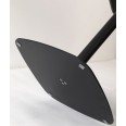 Kit da 8 Tavoli colore nero 80x80x74h cm