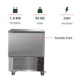 Abbattitore surgelatore di temperatura professionale 5 Teglie 60x40 cm GN 1/1 1400 W