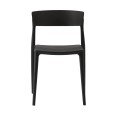 Kit da 12 Sedie colore nero 50x53x75,5h cm