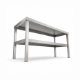 Ripiano sovrapposto in acciaio inox 80x30x65h cm VS