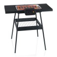 Barbecue électrique de table avec support, 2 kW, 44,7 x 35,5 x 71 (h) cm