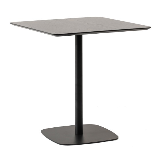 Table noire 70 x 70 x 74 cm (h)