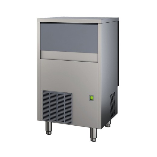 Fabricant de glaçons creux à refroidissement par air, production de 45 kg/24 h, capacité de 20 kg