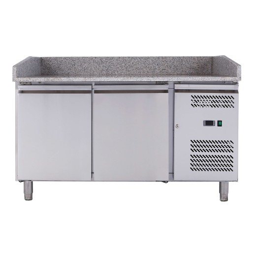 Comptoir à pizza à 2 portes, 1 510 x 800 x 1 000 mm (h), pour pizzeria ou restaurant - FC