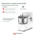 Pétrin à spirale sur roulettes, 30 litres, monophasé - GO