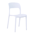 Silla de color blanco, 56 x 41 x 84 (altura) cm
