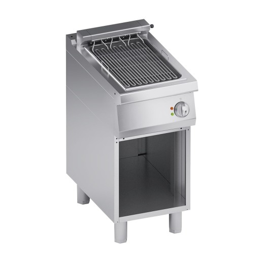 Parrilla eléctrica con compartimento abierto, 4,1 kW, 40 x 70 x 85 (alt.) cm