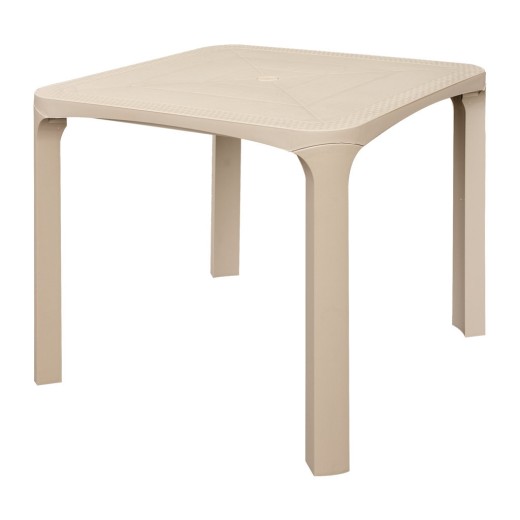 Mesa «Olé» de ratán Juta, 800 x 800 x 720 (altura) mm