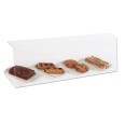 Neutral display cabinet, 75 x 28 x 17h cm, made of methacrylate 