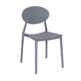 Set of 20 chairs, grey, 48 x 41.5 x 81.5h cm