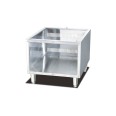 Neutral-coloured unit with open shelf for kitchens, 60 x 65 x 46h cm