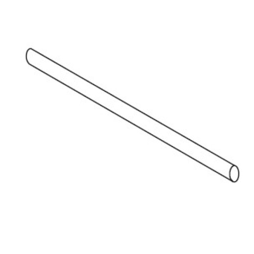 Stainless steel bar for hanging cured meats