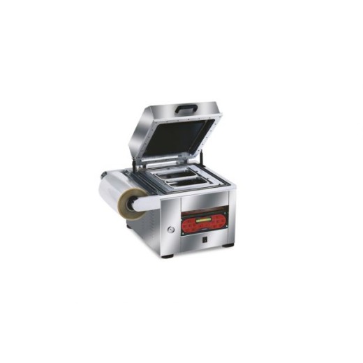 Automatic heat-sealing machine for 265 x 325 mm containers