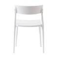 White chair, 50 x 53 x 75.5h cm
