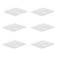 Set mit 6 Deckeln aus Polypropylen für GN-Schalen der Größe 1/4 – MO