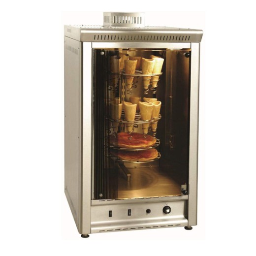 Gasbetriebene Maschine für 24 Pizzakegel