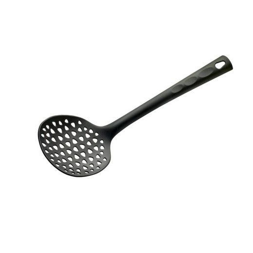 Schwarze Nylon-Schaumlöffel, 340 mm