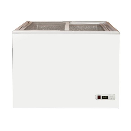 Tiefkühltruhe mit Glasschiebetüren, 245 l, -18 bis -22 °C, 103 × 67,5 × 84 (H) cm