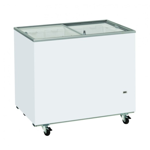 Statischer Kühlschrank mit Schiebetüren, -22 bis -12 °C, 1015 × 635 × 890 (H) mm, 300 l
