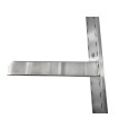 Glatte Wandablage aus Edelstahl, 140 x 30 x 3,5 (H) cm – VS